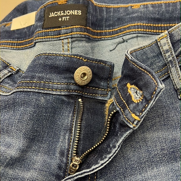 NEW Jack & Jones Classic Slim Straight / Tim Fit Jeans Men’s Big & Tall Sz 44x32 - Picture 5 of 13